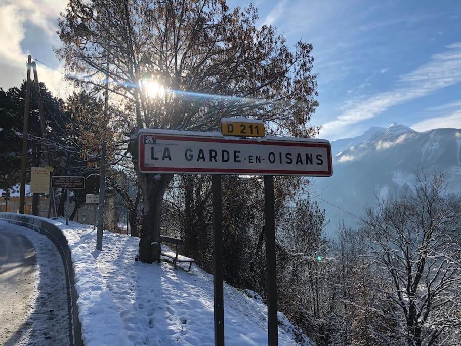Appartement Rez De Jardin Montee De L'Alpe D'Huez La Garde  Εξωτερικό φωτογραφία
