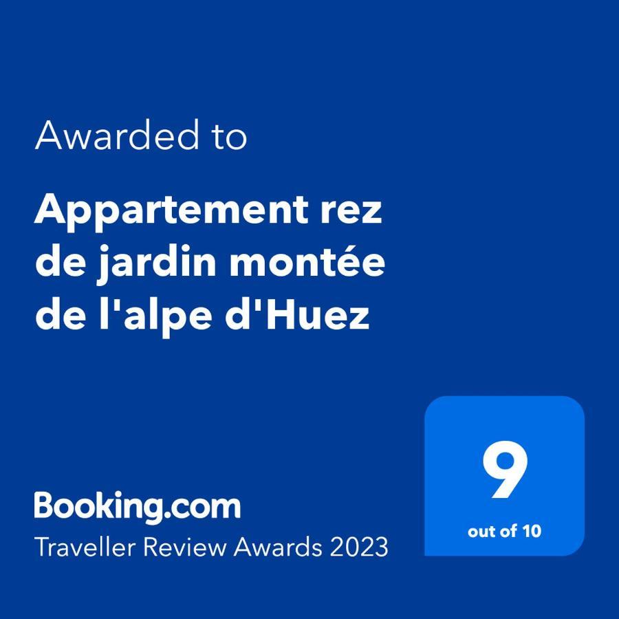 Appartement Rez De Jardin Montee De L'Alpe D'Huez La Garde  Εξωτερικό φωτογραφία