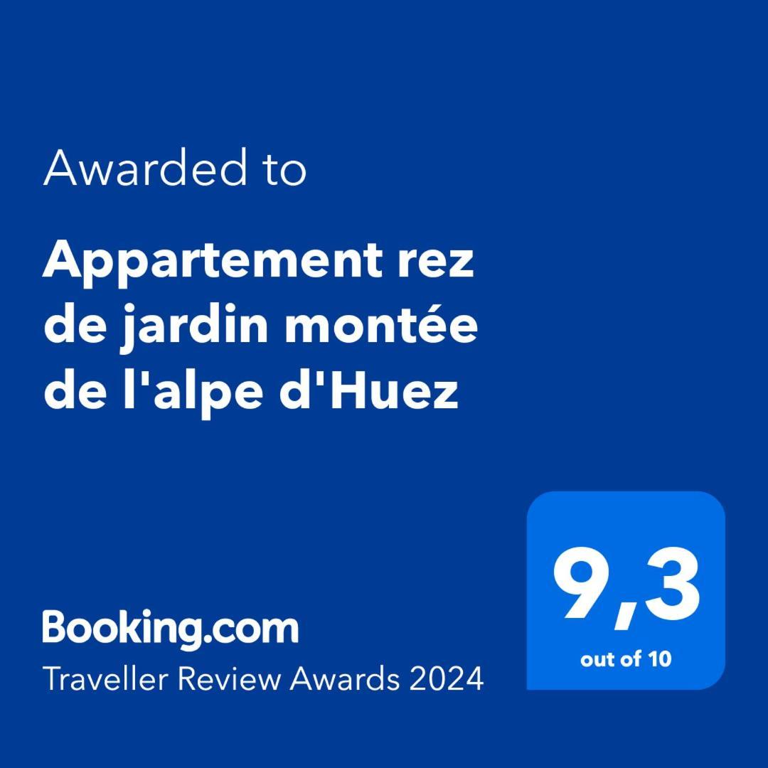 Appartement Rez De Jardin Montee De L'Alpe D'Huez La Garde  Εξωτερικό φωτογραφία